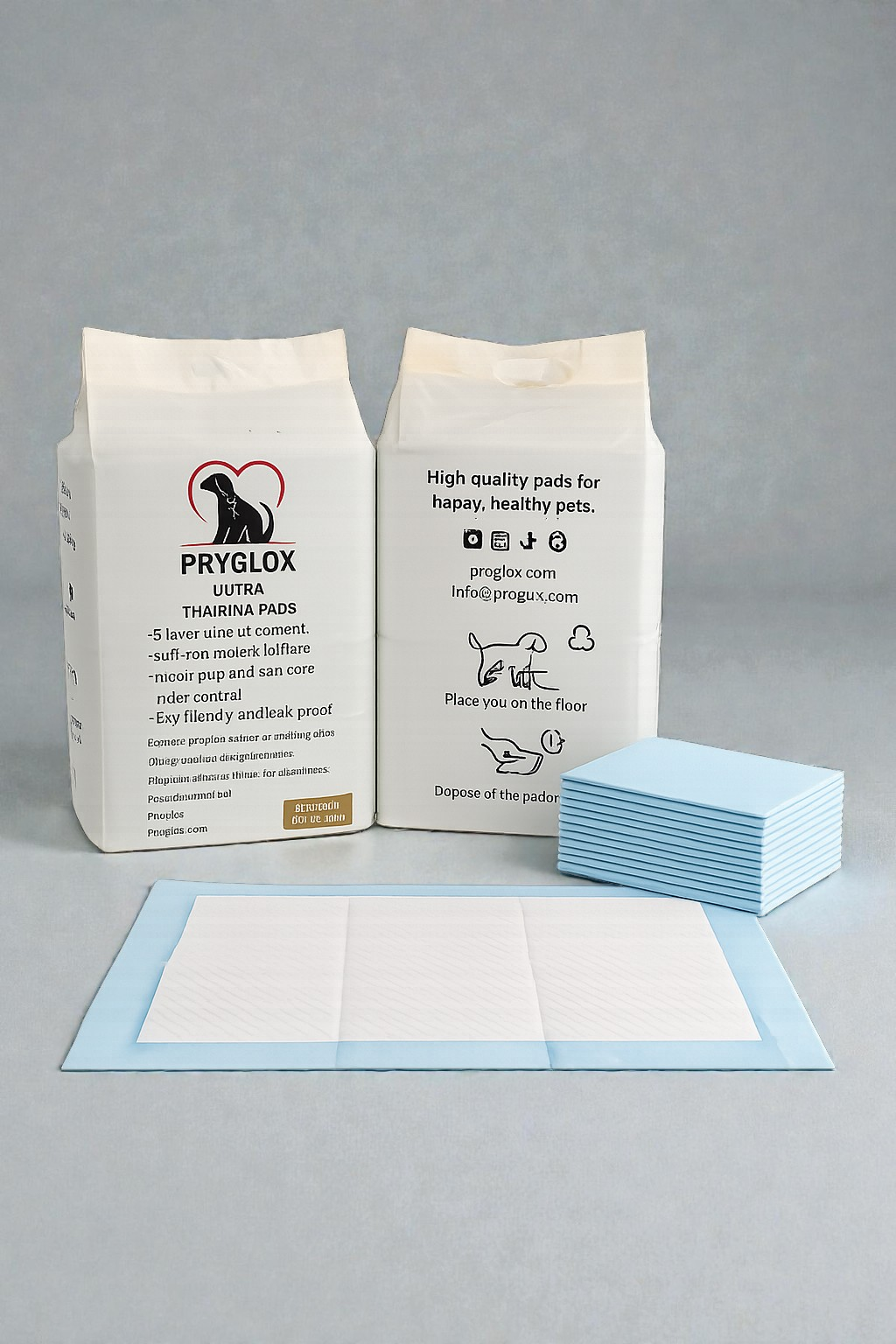 Pryglox almohadilla para perros 6 capas nucleo SAP control de olores